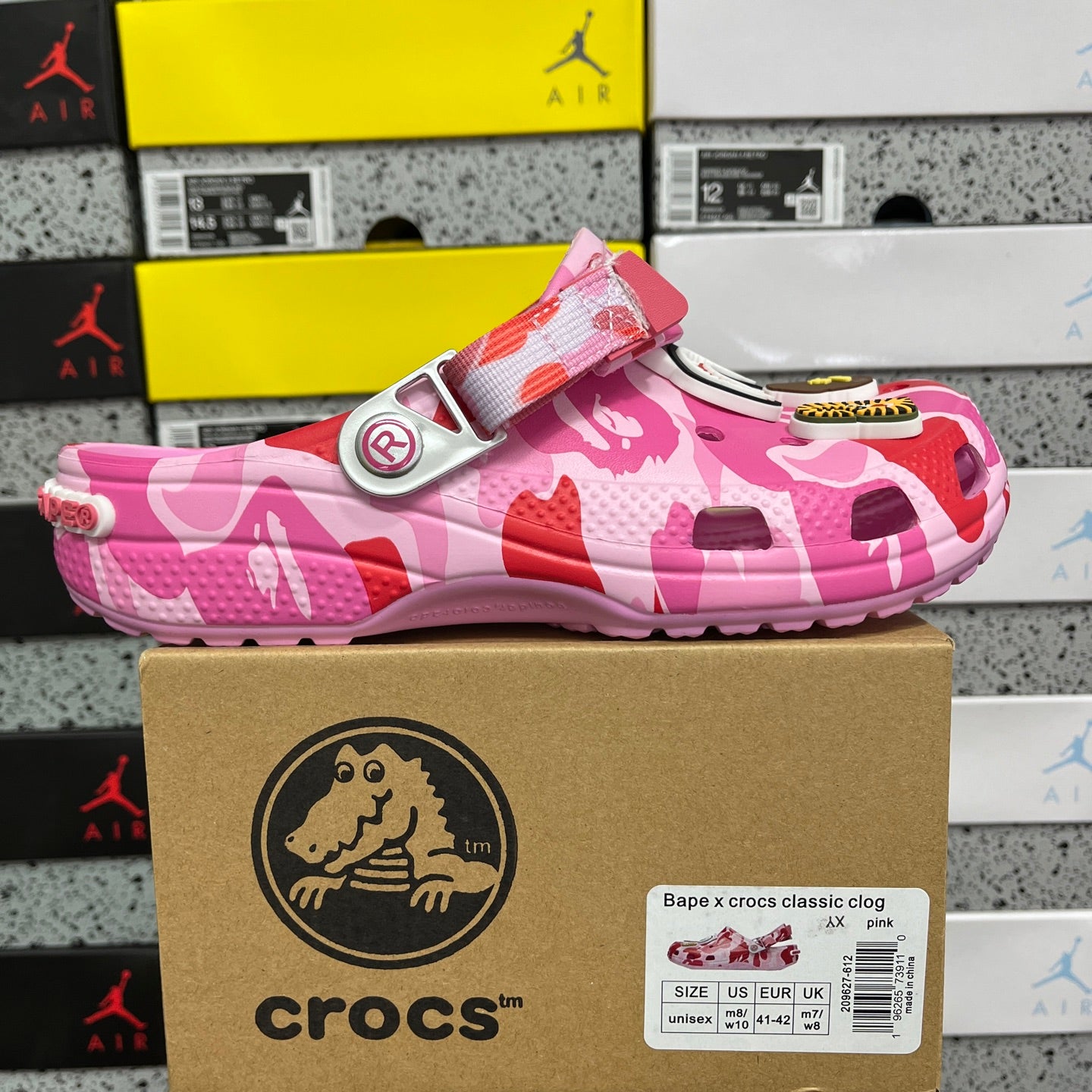 CROCS BAPE PINK
