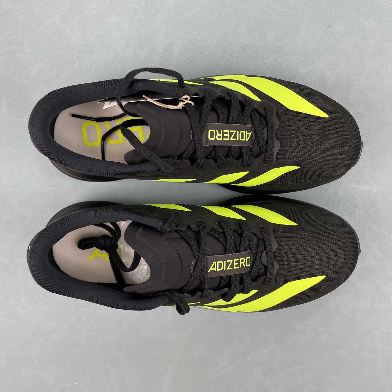 Adidas Adizero Evo SL "BLACK LUCID GREEN"