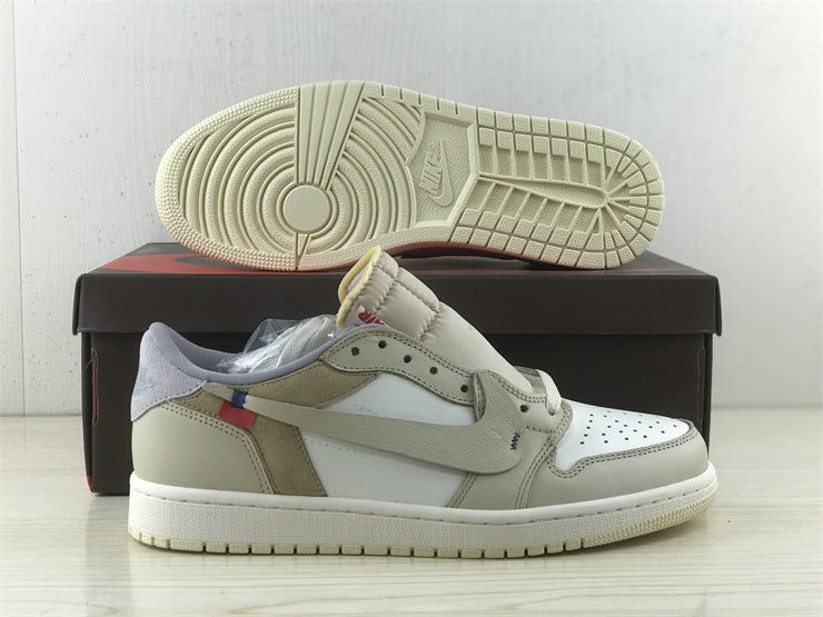 TRAVIS SCOTT X AJ1 LOW OG 'OFFWHITE'