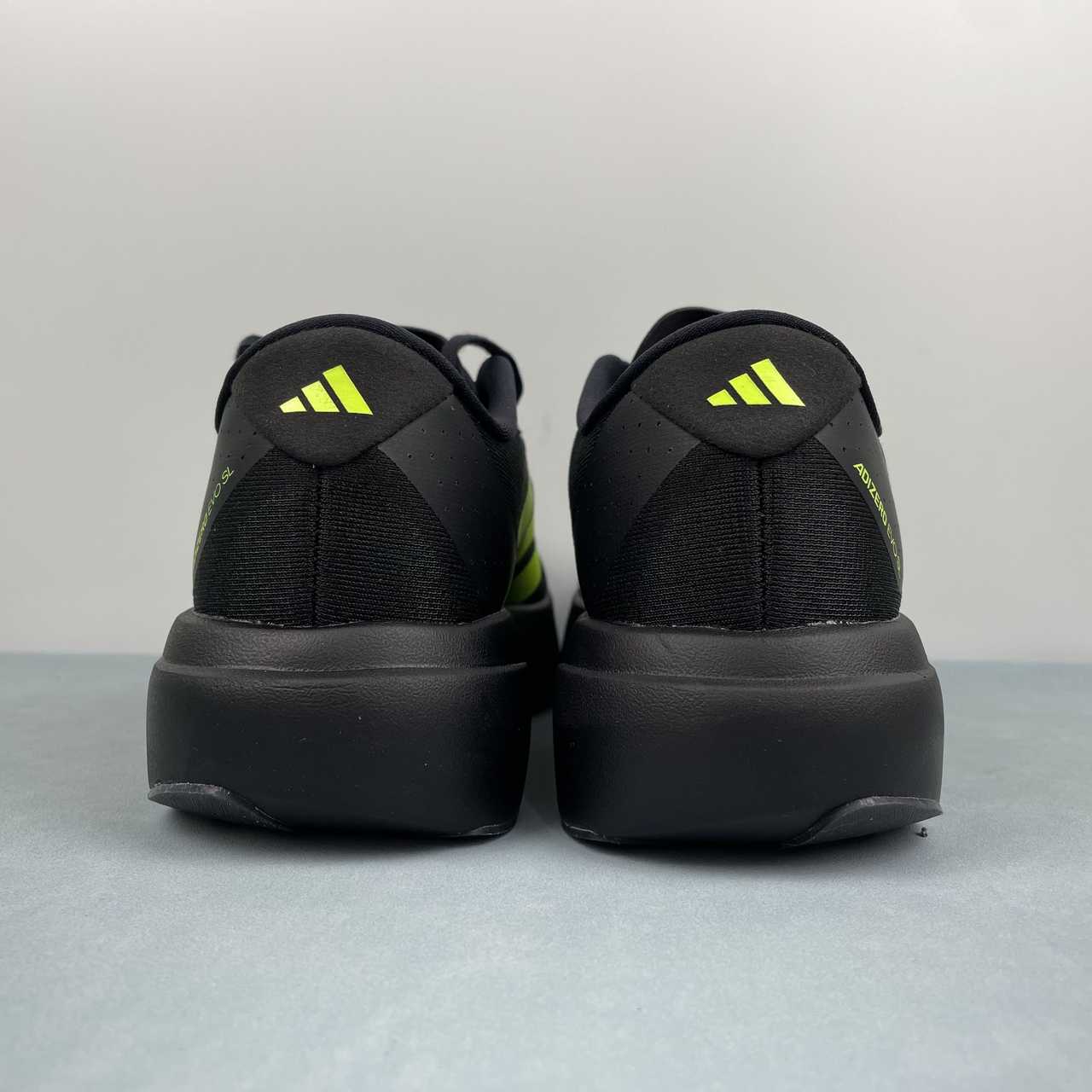 Adidas Adizero Evo SL "BLACK LUCID GREEN"