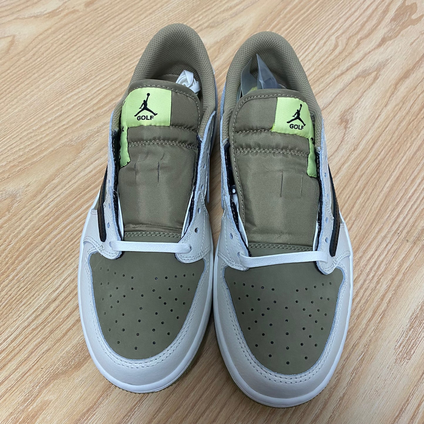 TRAVIS SCOTT X AJ1 LOW GOLF 'NEUTRAL OLIVE'