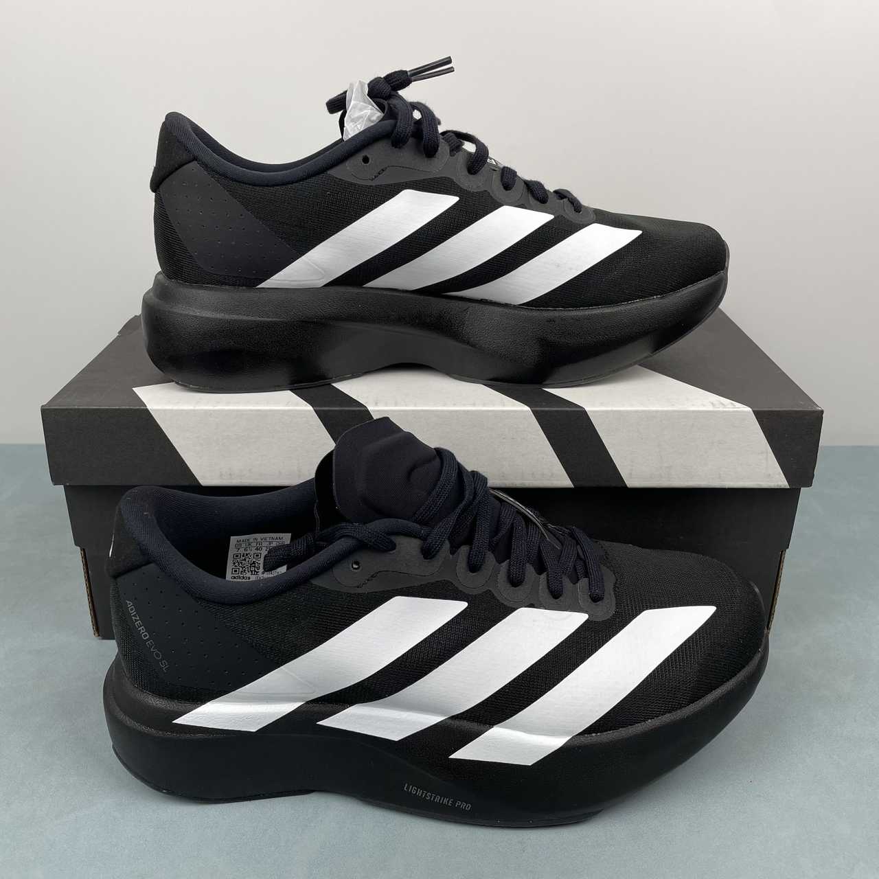 Adidas Adizero Evo SL "BLACK WHITE"
