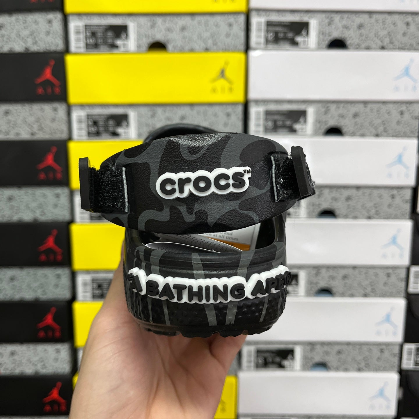 CROCS BAPE BLACK