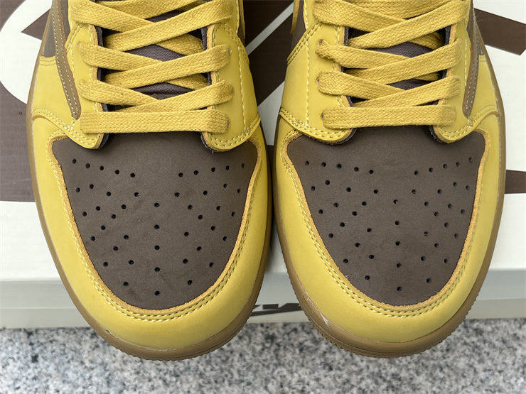 TRAVIS SCOTT X AJ1 LOW OG 'YELLOW MOCHA'
