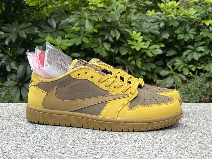 TRAVIS SCOTT X AJ1 LOW OG 'YELLOW MOCHA'