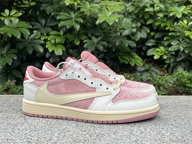 TRAVIS SCOTT X AJ1 LOW OG 'SHY PINK'