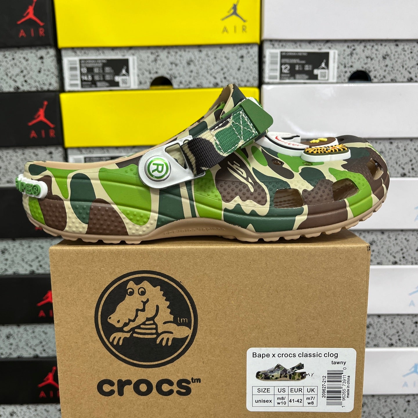 CROCS BAPE GREEN