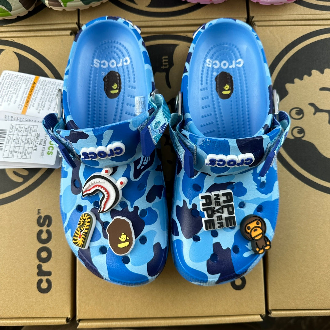 CROCS BAPE BLUE