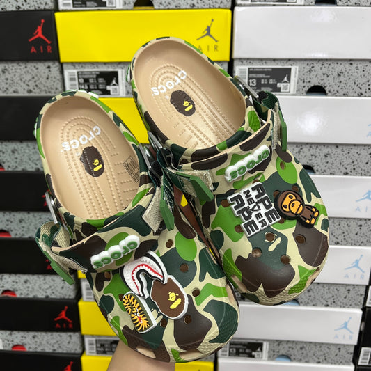 CROCS BAPE GREEN