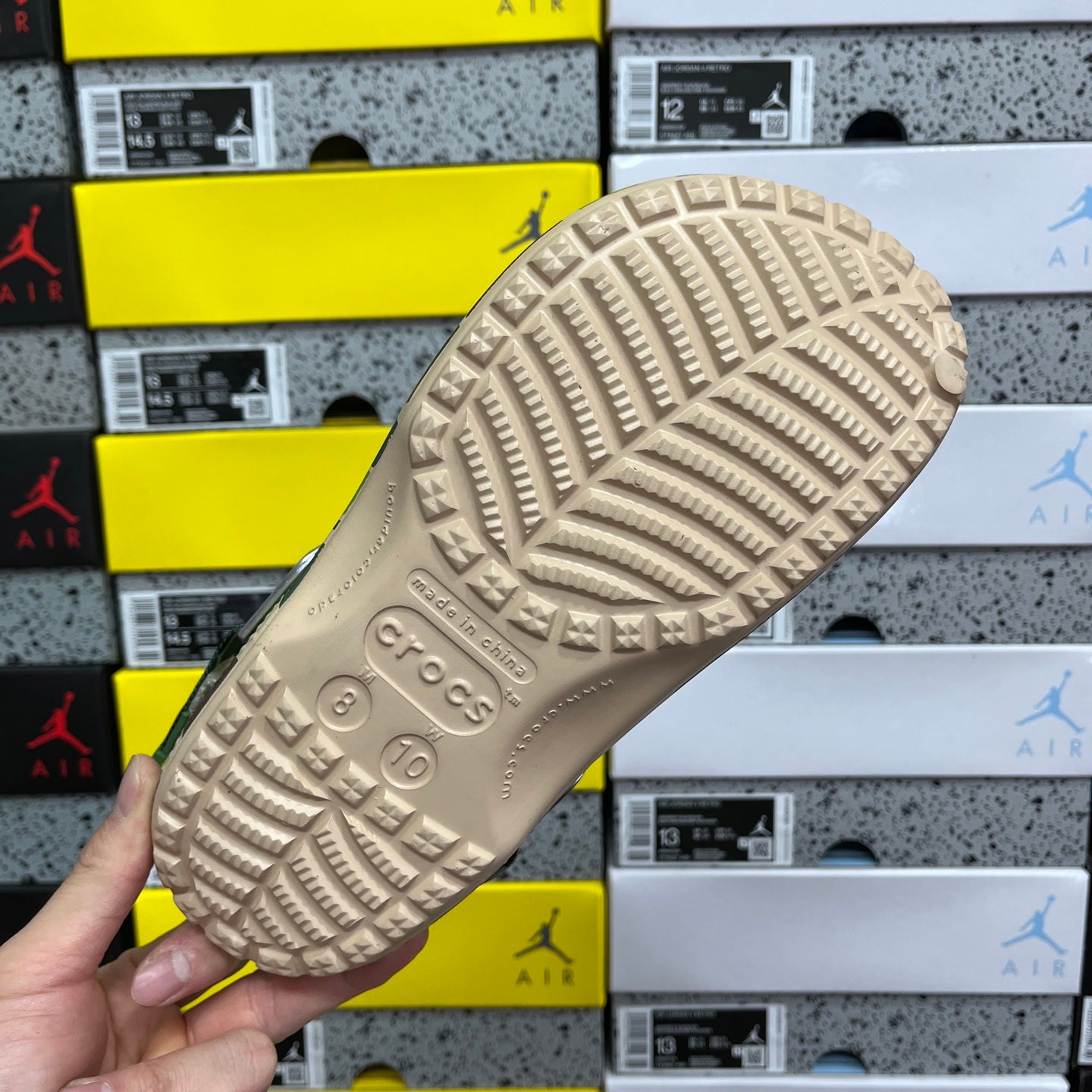 CROCS BAPE GREEN
