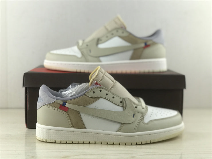 TRAVIS SCOTT X AJ1 LOW OG 'OFFWHITE'