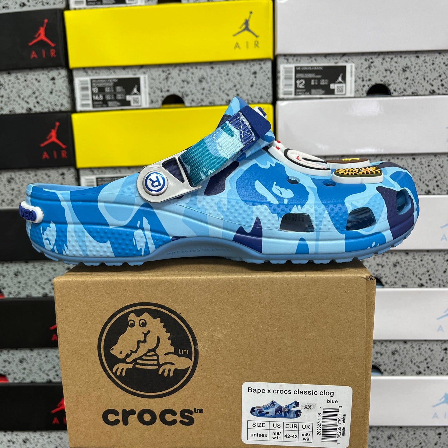 CROCS BAPE BLUE