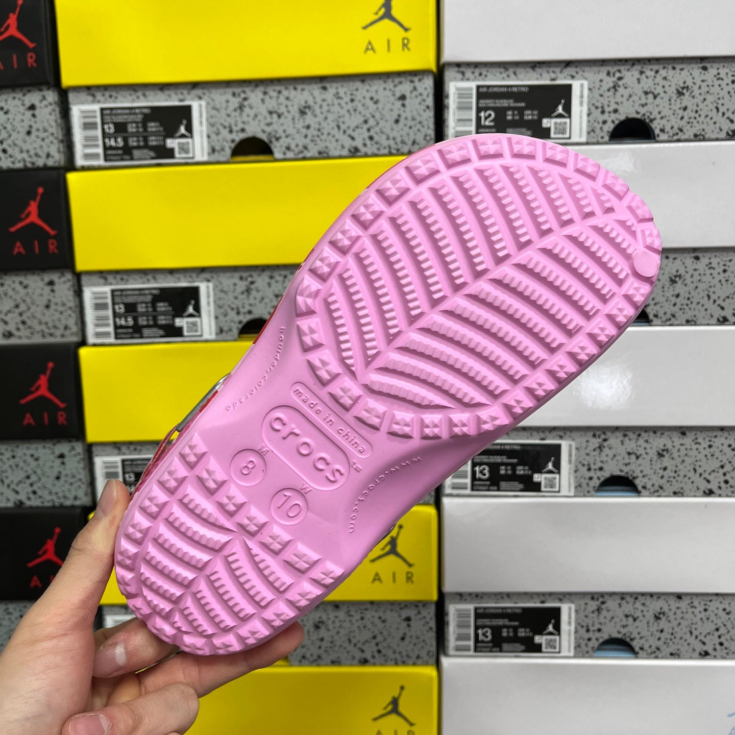 CROCS BAPE PINK