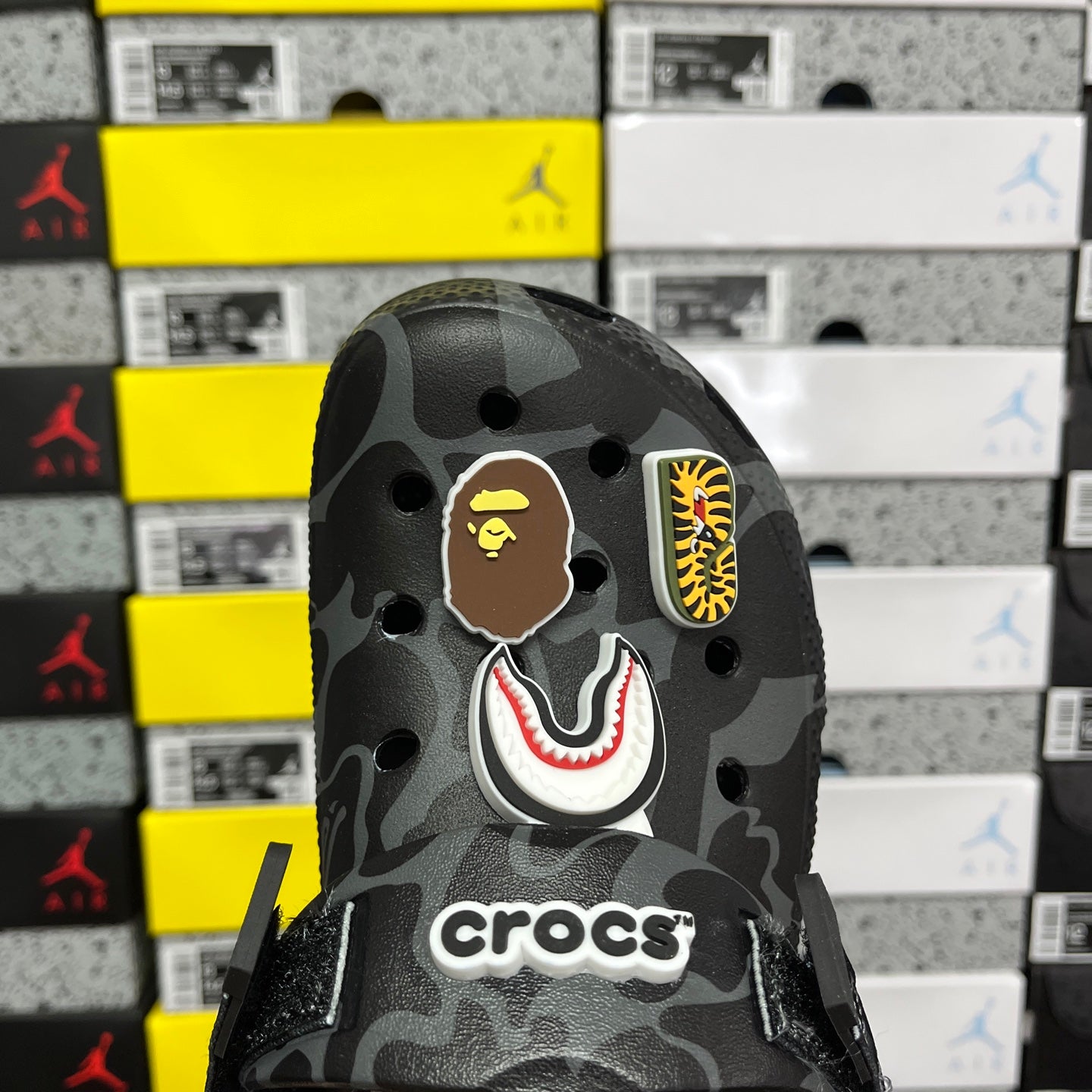 CROCS BAPE BLACK