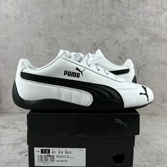 SPEEDCAT SUEDE BLACK WHITE