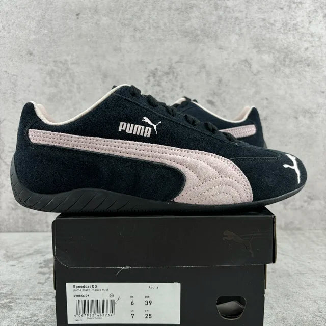 SPEEDCAT SUEDE BLACK PINK