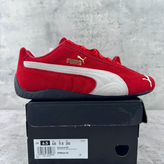 SPEEDCAT SUEDE RED