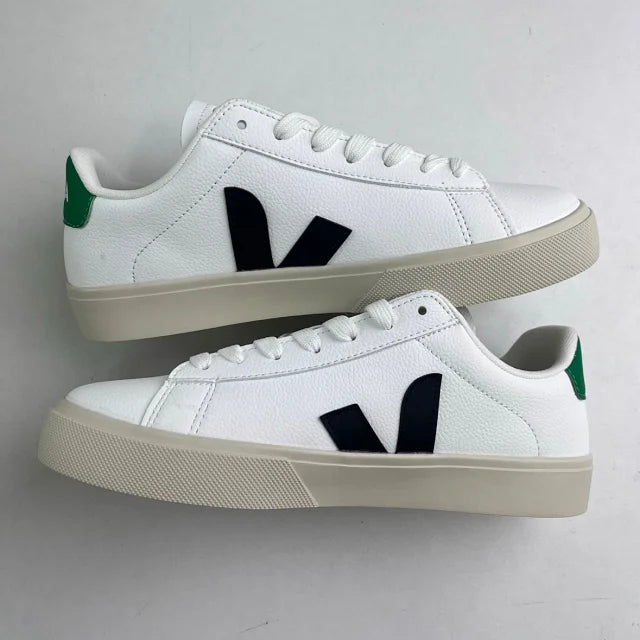 VEJA GREEN TAB BLACK